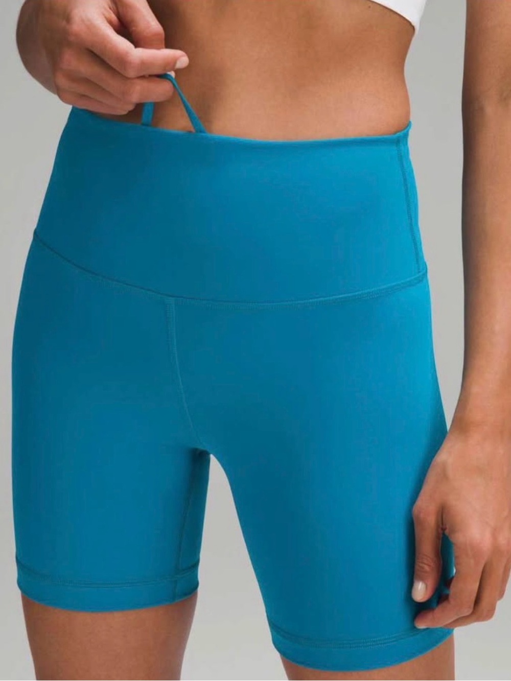 Lululemon Wunder Train biker shorts size 10